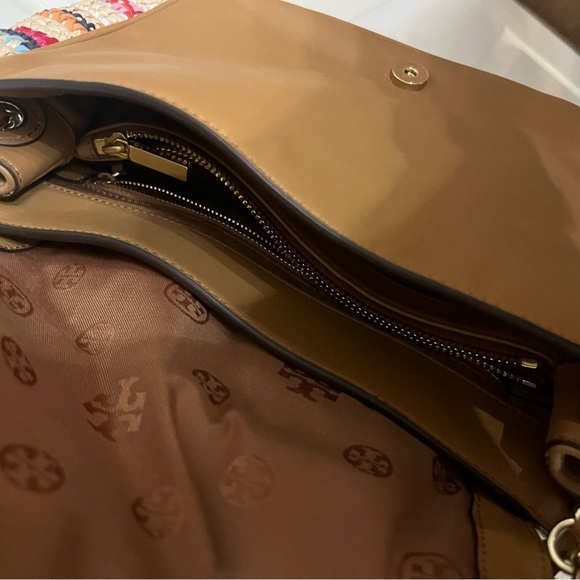 TORY BURCH Marion Woven Small Flap Shoulder Bag Boho - Picture 6 of 10